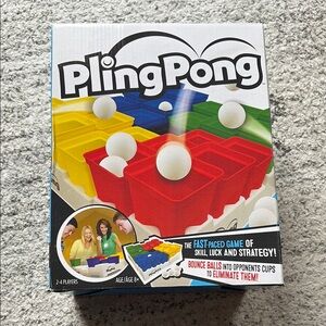 Red and Blue Board Game of Skill and Strategy